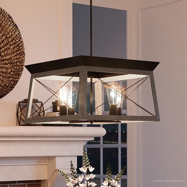 Shop Luxury Industrial Chic Chandelier, 12"H x 20"W, with Modern